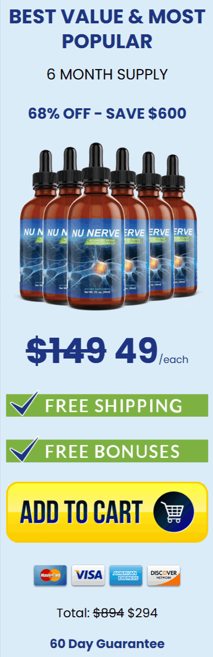 NuNerve  price 6 bottle